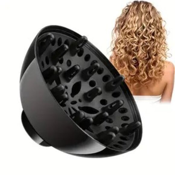 Universal Hair Diffuser - Curly Hair Styling Tool Attachment Efficient Drying - Picture 1 of 8